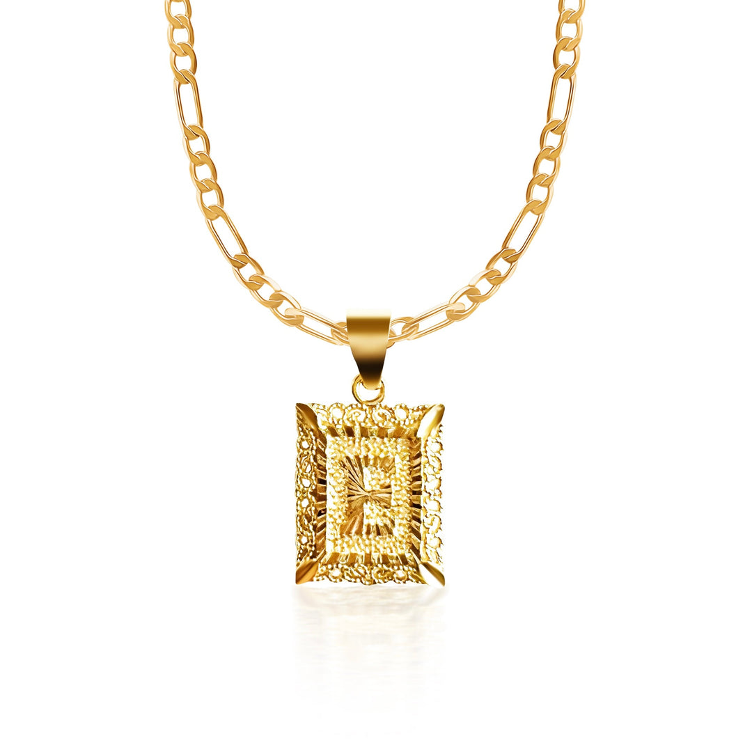 Clara Initial Necklace - Gold Filled