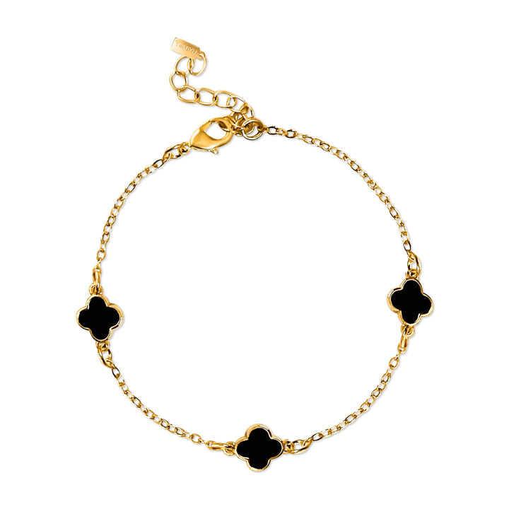 Lovery Clover Bracelet/ Anklet- Gold Filled