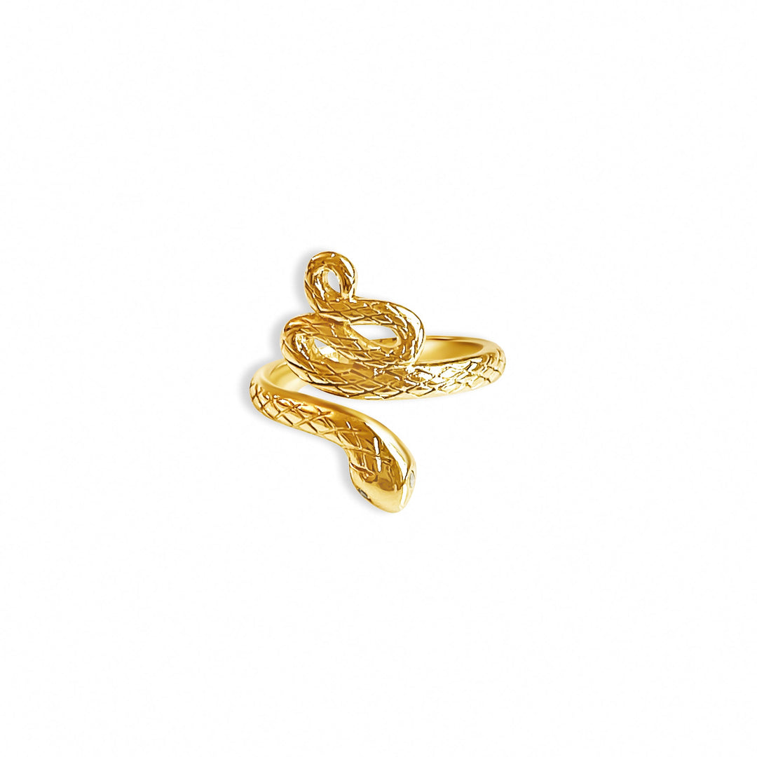 Snake Ring - Gold Vermeil